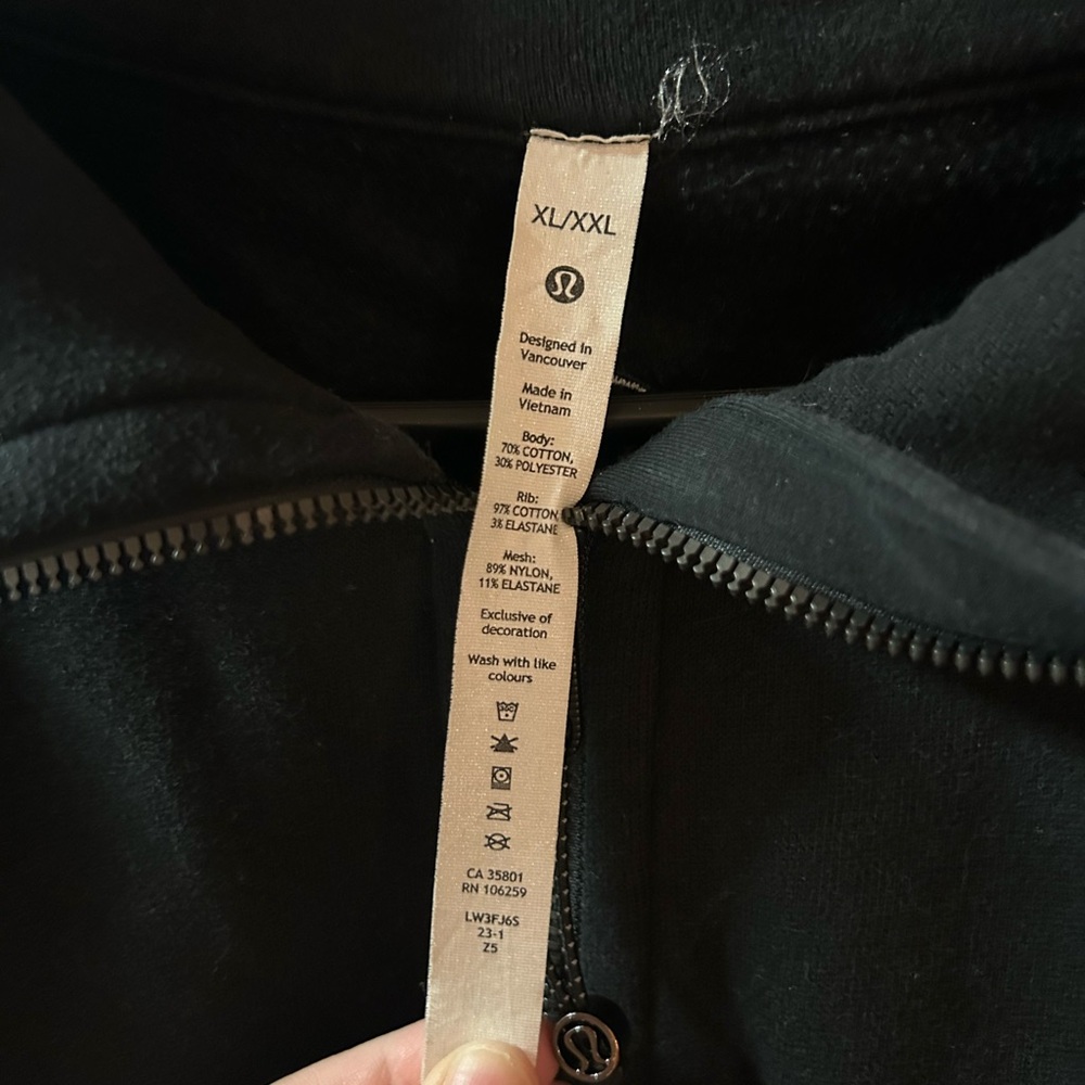 Lululemon Black Jacket